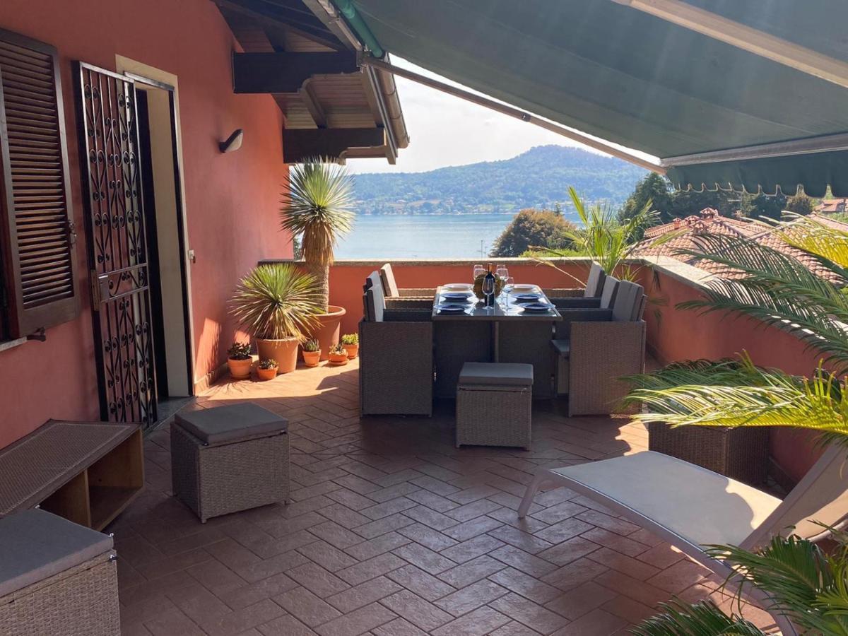 Penthouse Andrea Apartamento Meina Exterior foto
